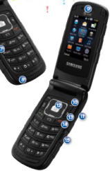 AT&T Samsung Rugby II A847 User manual Download