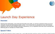 AT&T stores will begin to sell the Iphone 4G on 7AM on the 24th