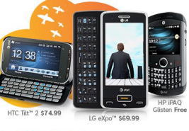 AT&T is offering a big sale on window mobile smartphones