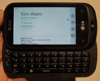 AT&T LG Quantum C900 tips ? setup speed dial/shortcuts for contacts