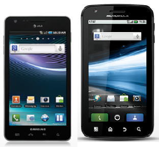 Reviews: AT&T Samsung Infuse 4G Vs Motorola Atrix 4G